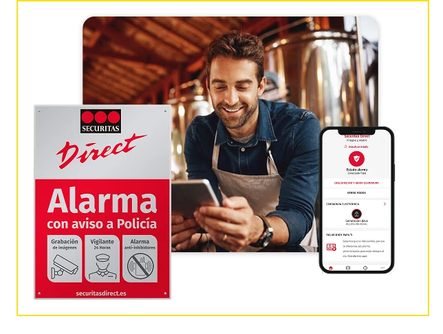 Alarma a prueba de sabotajes, inhibidores y todo tipo de intrusiones-alt-image