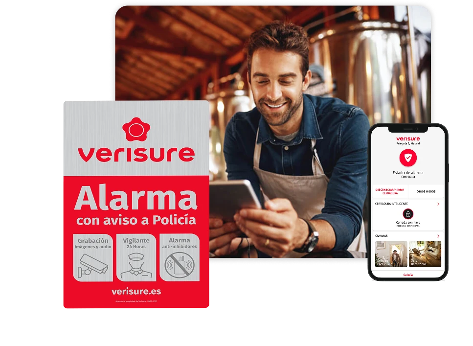 Contrata nuestra alarma de última generación para tu local-alt-image