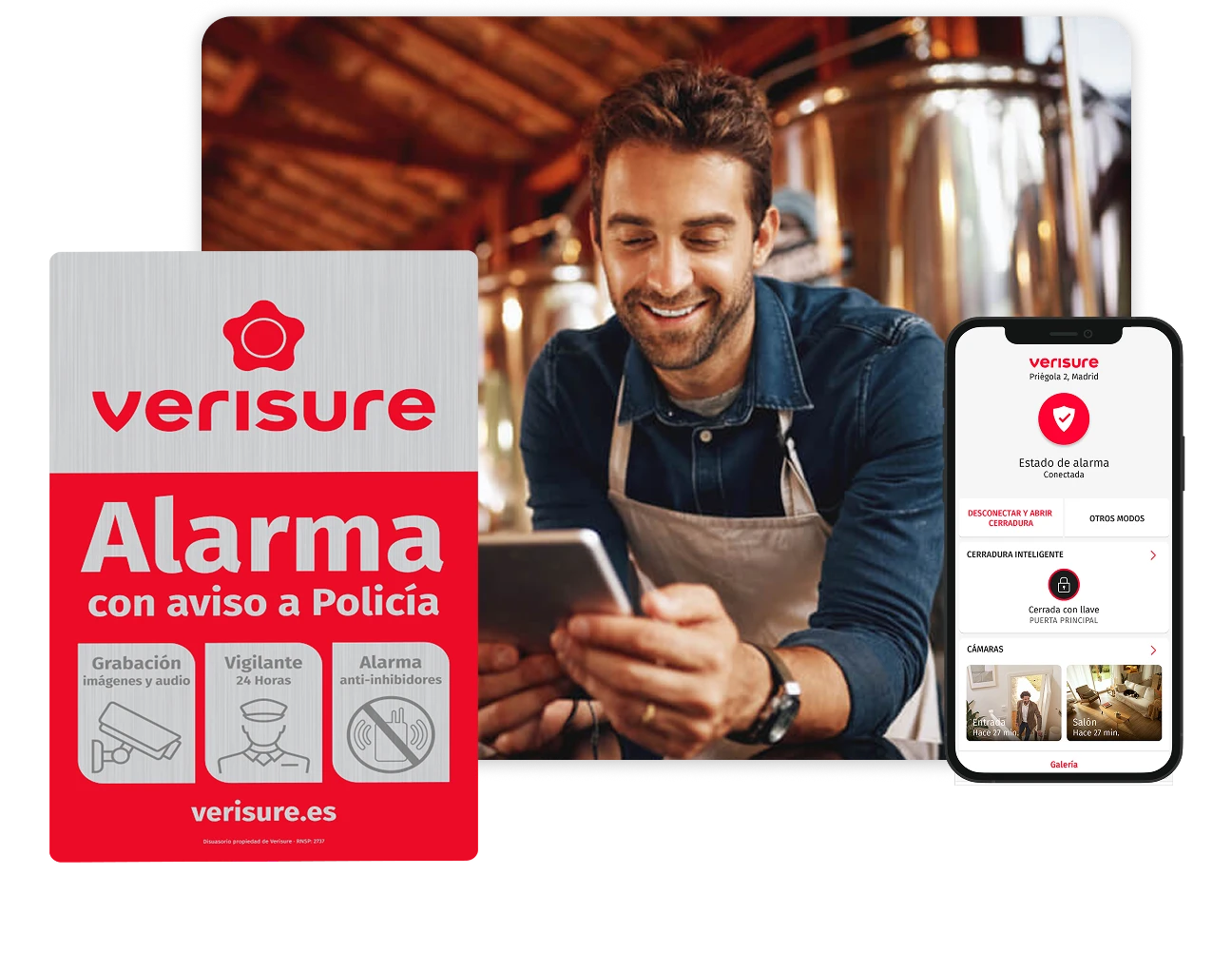 Contrata nuestra alarma de última generación para tu local-alt-image